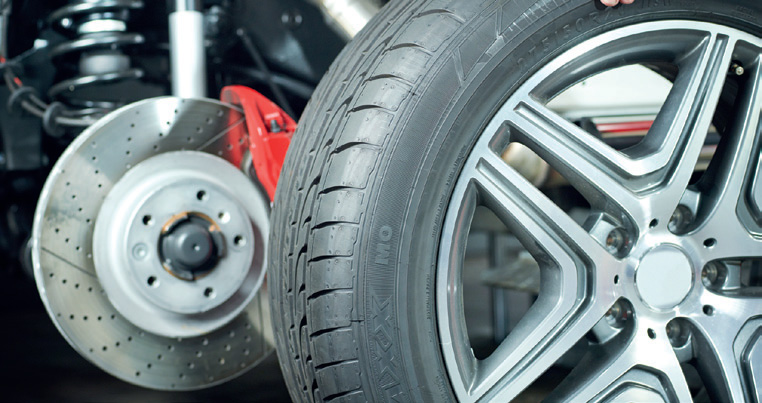 Reifenmontage und -demontage vom Fachbetrieb